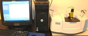 FTIR scanning machine