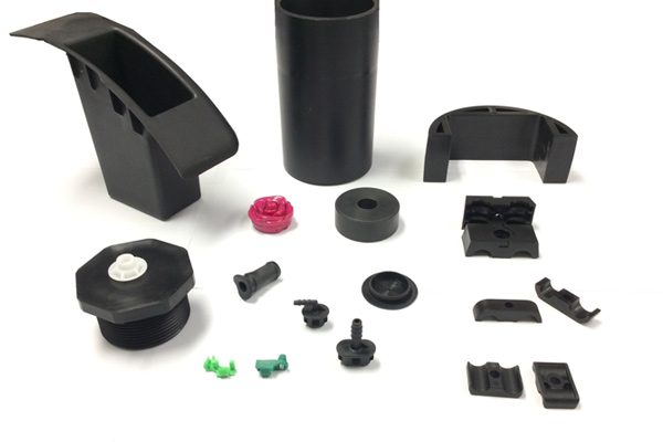 various plastic parts